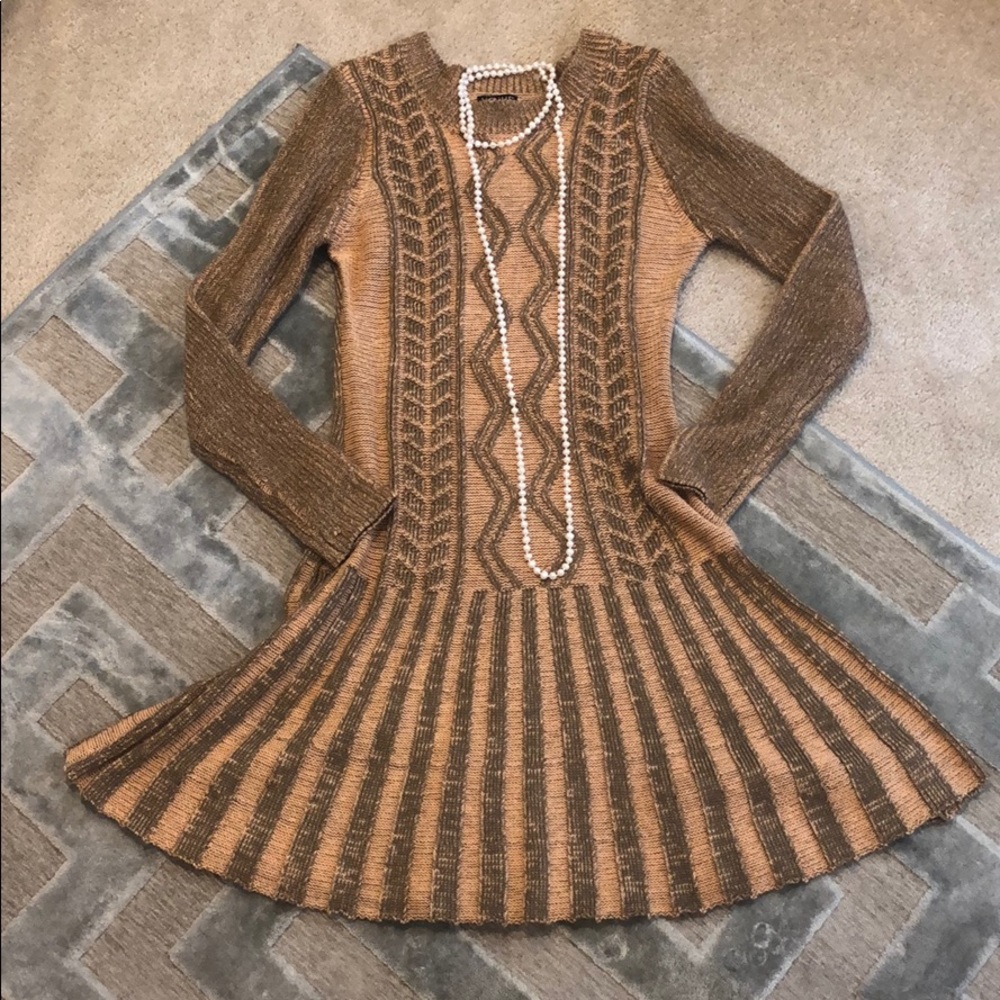 VENUS Drop waist Sweater Dress